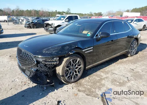 2024 Genesis G90 3.5T E-Sc Awd from USA, damaged, VIN KMTFC4SD0RU039719